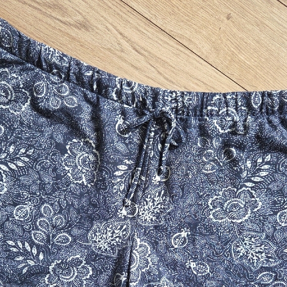 Lucky Brand Blue Sleep Pj Shorts XL Pajamas Lounge - Picture 2 of 6